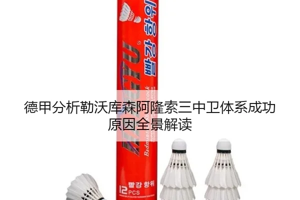 德甲分析勒沃库森阿隆索三中卫体系成功原因全景解读